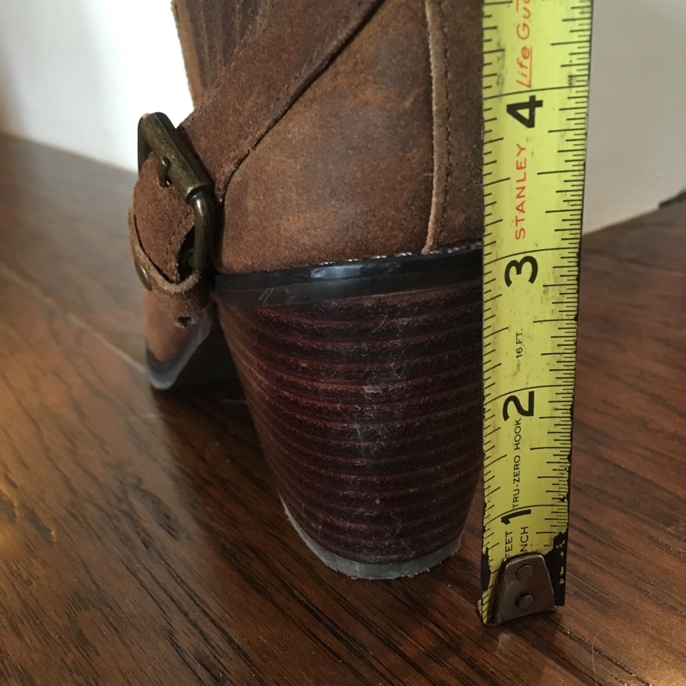 Very Volatile Brown Suede Booties - image 5